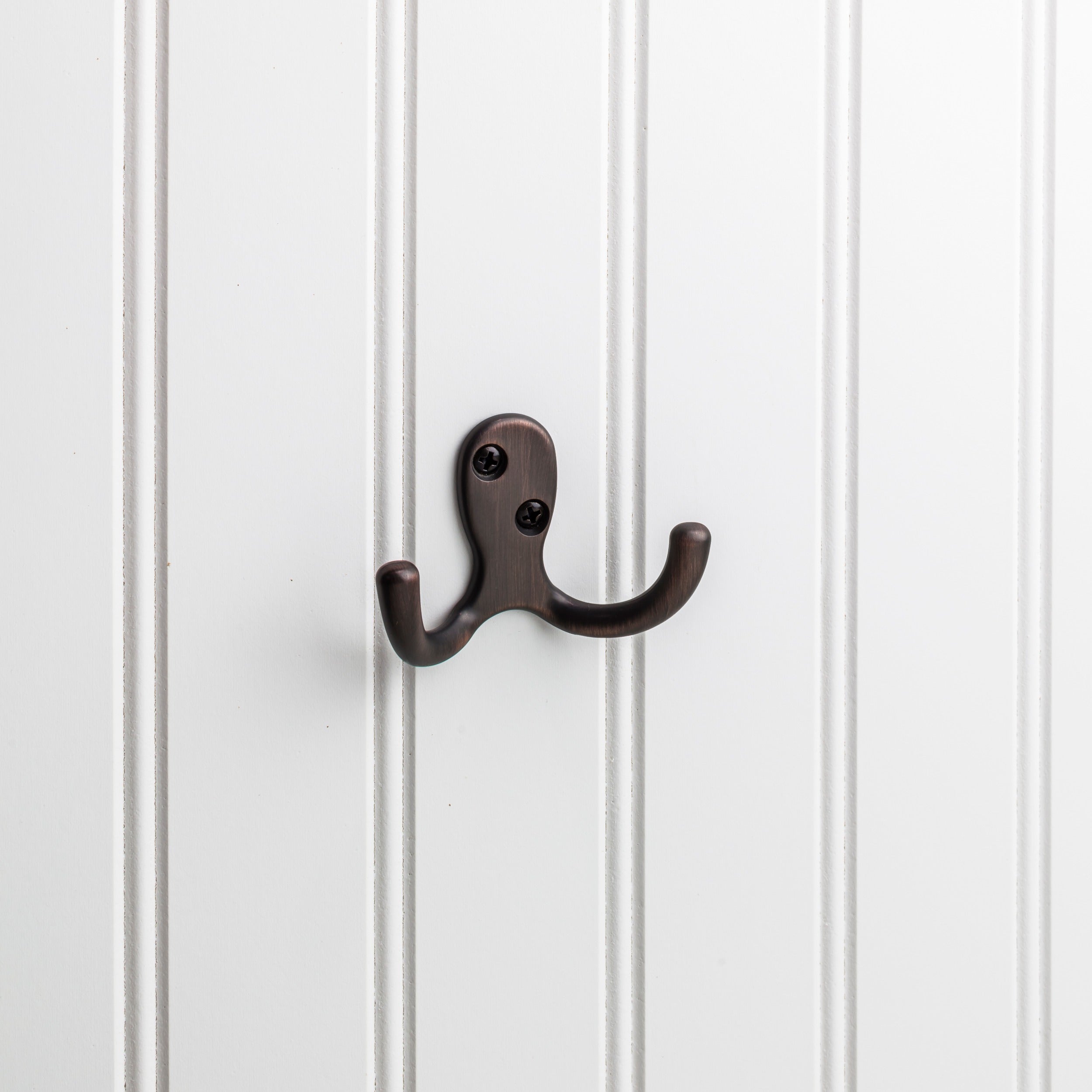 ELEMENTS Elements YD15-187DBAC Double Prong Wall Mounted Hook