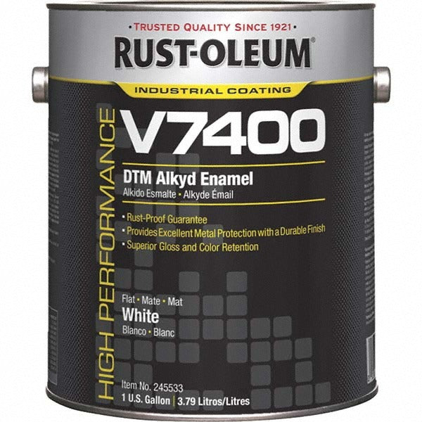 RUST-OLEUM Rust-oleum 245533 Alkyd Enamel Paint Flat White