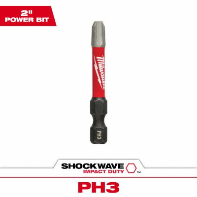 MILWAUKEE Milwaukee 48-32-4463 2in Size 3 Phillips Power Bit