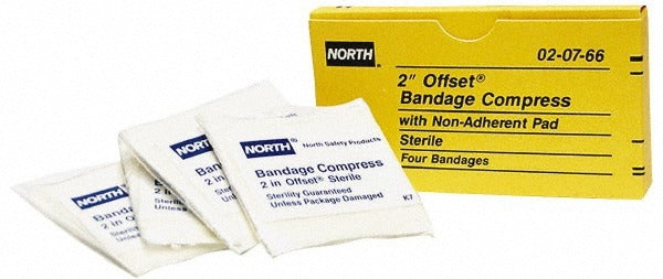 PROSTAT Prostat 020766 Gauze Compress Bandage 2x2 in White 4 Pack