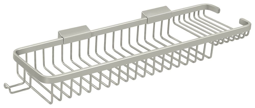 DELTANA Deltana WBR1850HU15 Wire Basket Rectangular Hook Satin Nickel