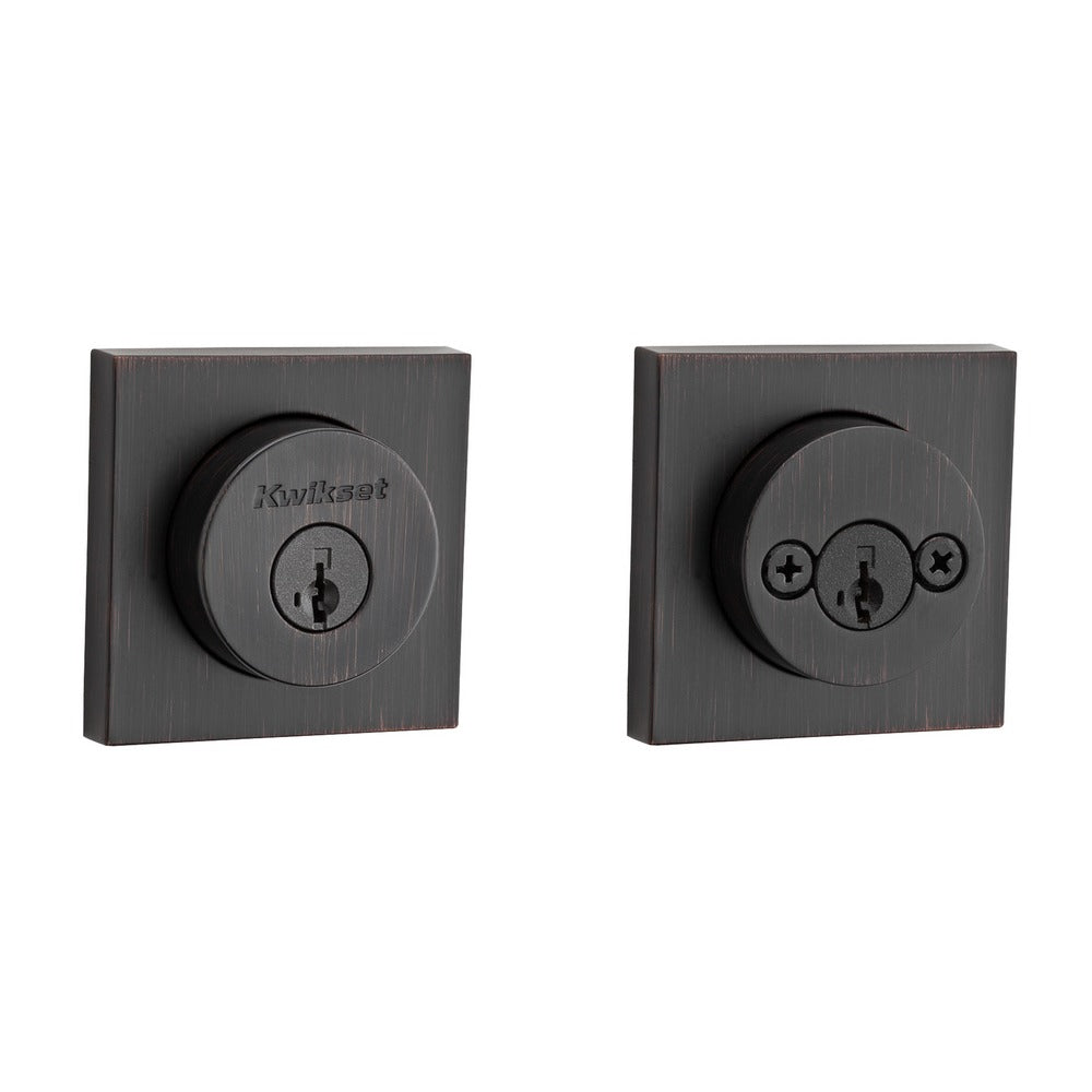 KWIKSET Kwikset 159SQT-11PS.STRKP Halifax Deadbolt Smartkey Bronze