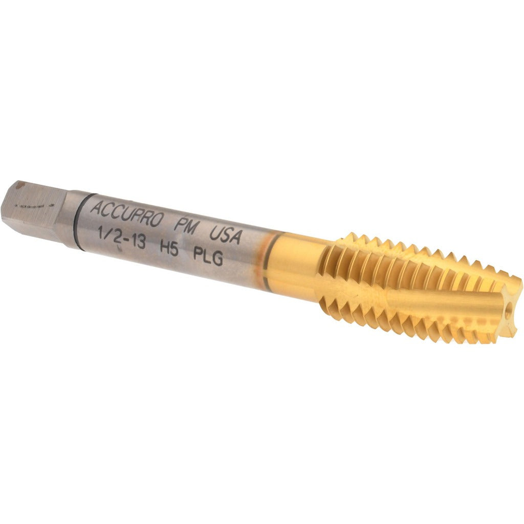 ACCUPRO Accupro 30165-00T Spiral Point Tap 1/2-13 Unc Tin