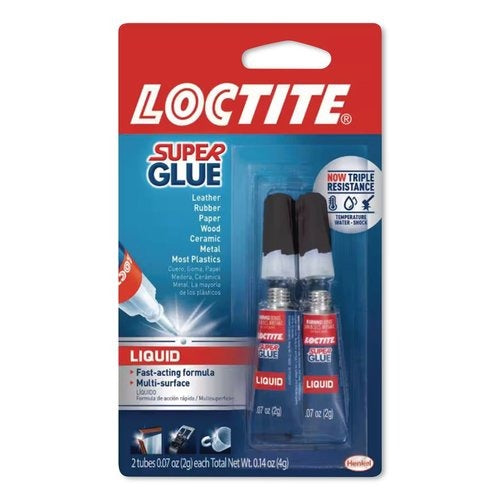 LOCTITE Loctite LOC1363131 Liquid Super Glue 0.07 fl oz 2 Pack