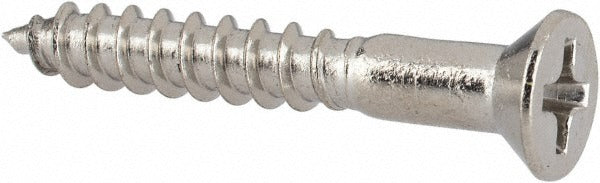 VALUE COLLECTION Value Collection R63262646 No.6 1in Flat Head Wood Screw