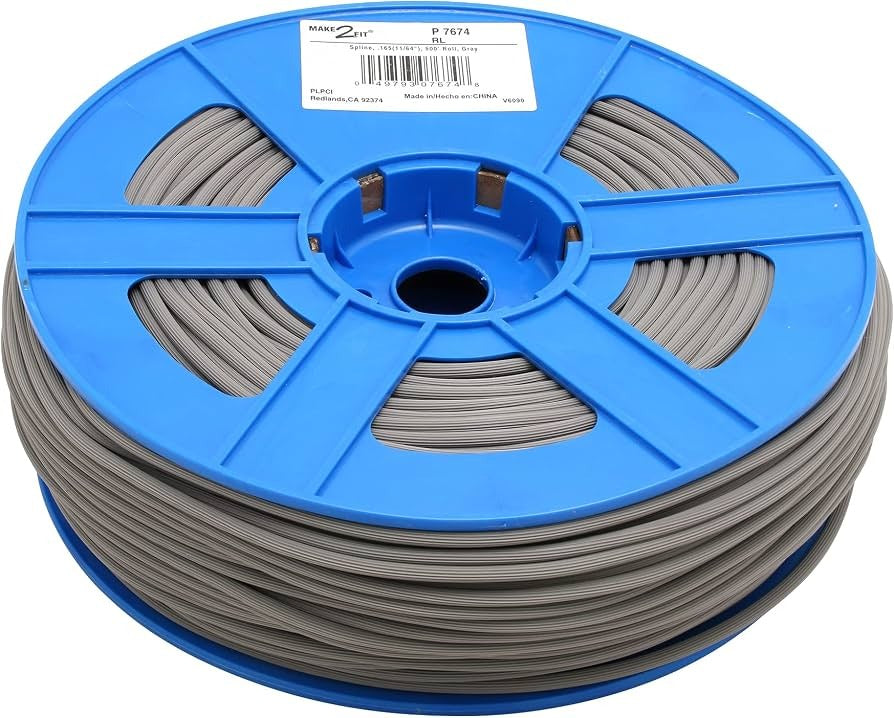 PRIME-LINE Prime-Line MP7571 Screen retainer spline 0.165 in. (250 ft roll)