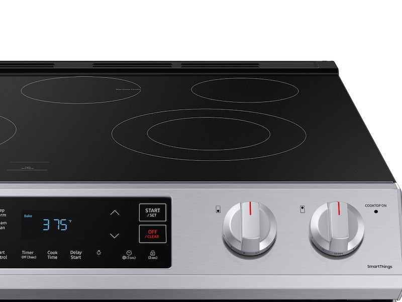 SAMSUNG SAMSUNG NE63T8111SS Smart Slide-in Electric Range 6.3 cu. ft.