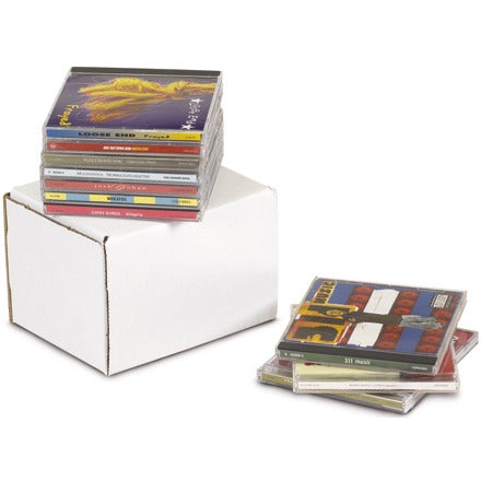 BSC PREFERRED Bsc Preferred MEZ545 Corrugated Cd Mailer Cartons 50 Pack