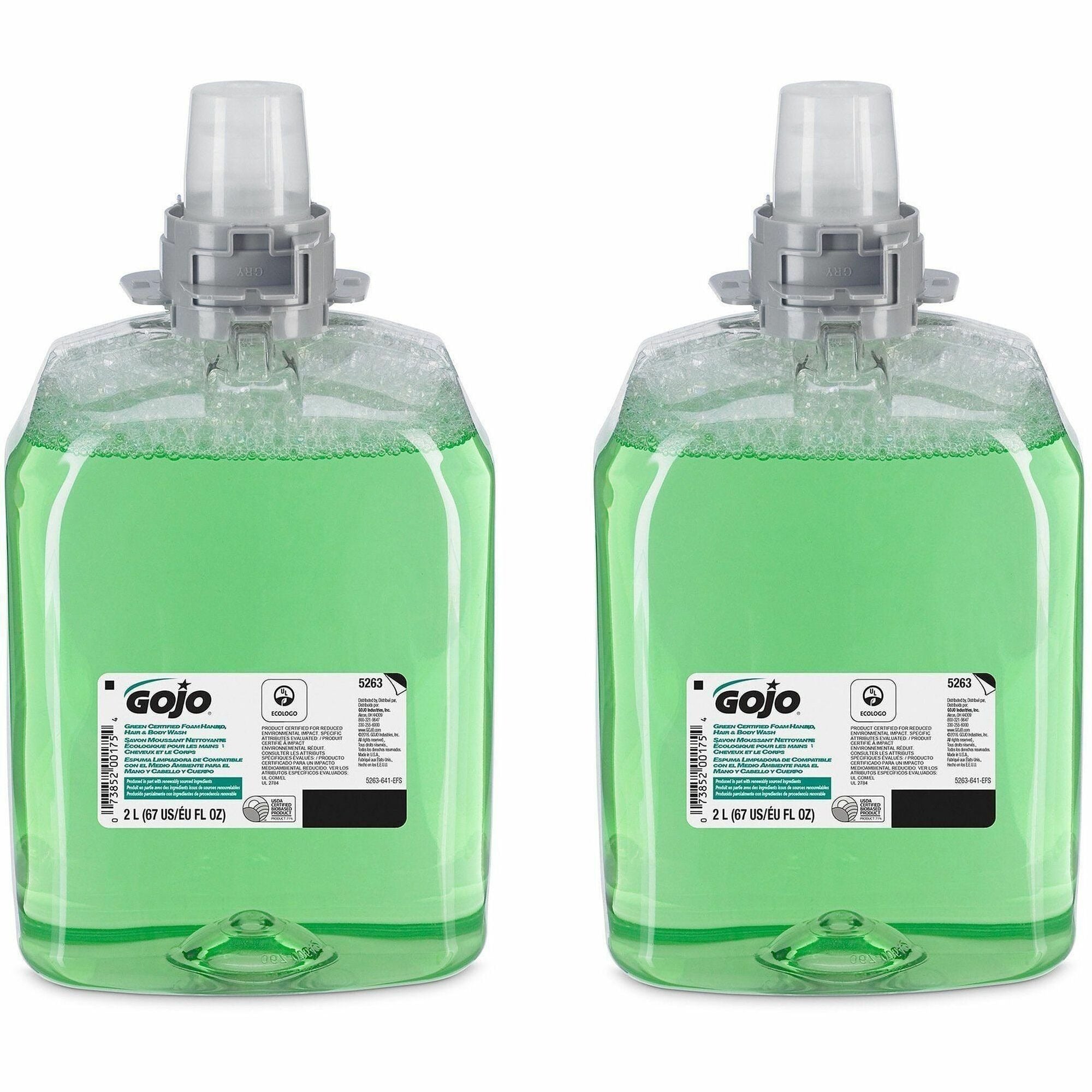 GOJO Gojo GOJ526302 Foaming Hand/Body Wash Refill 2000 mL Pack 2