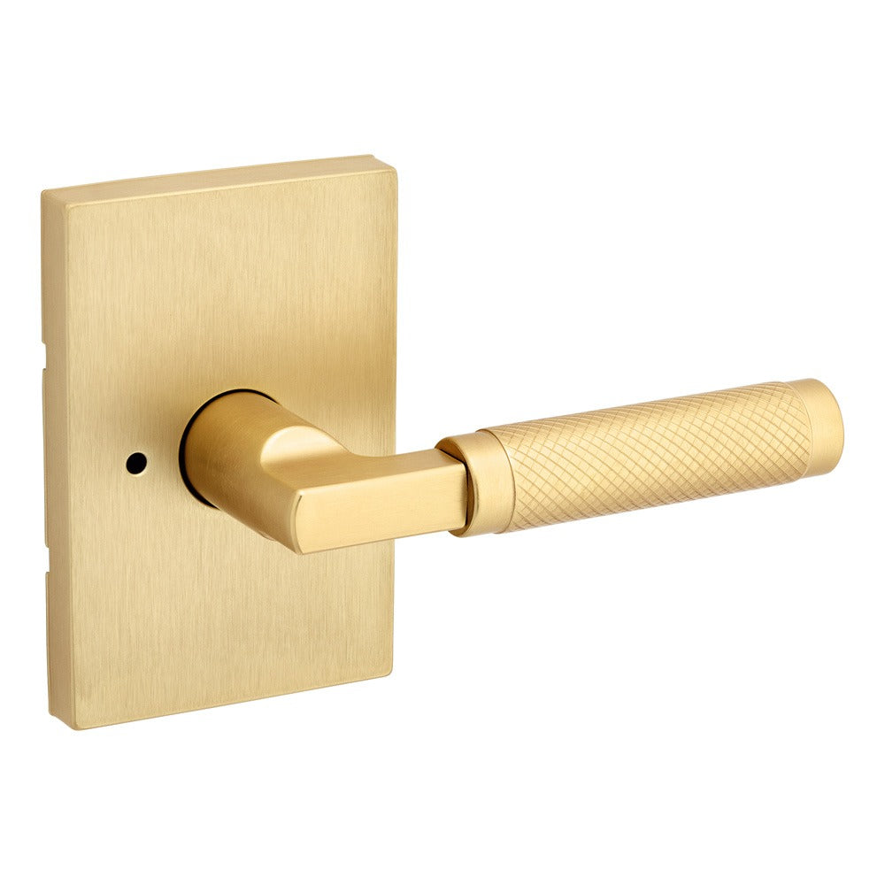 KWIKSET Kwikset 730PVLRCT-4 Prava Privacy Door Lock Satin Brass