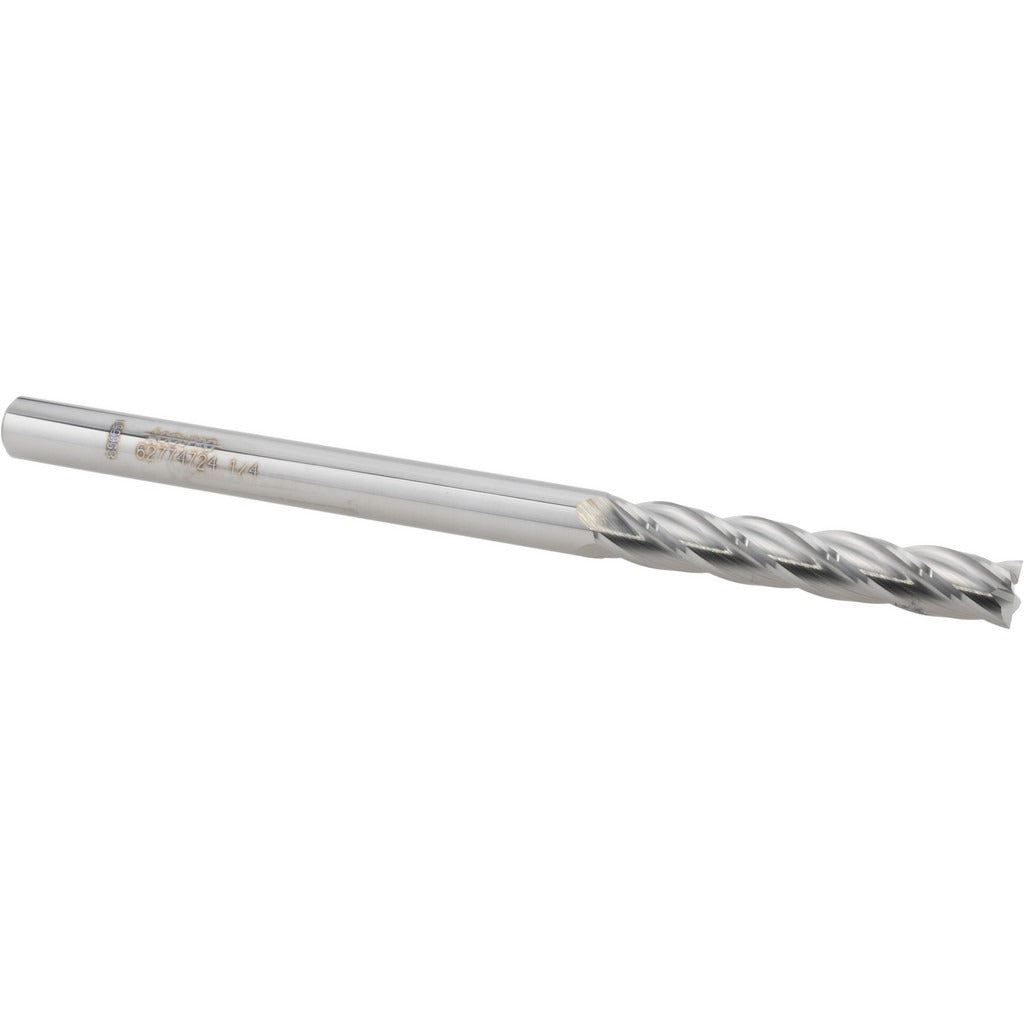 ACCUPRO Accupro 12469980 Square End Mill 1/4 in 4 Flute Carbide
