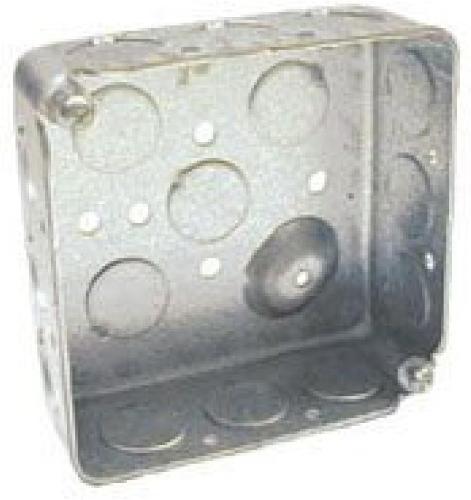 RACO Raco 8190 4 in square box (5 x 5 x 2 in / 1-Pack)
