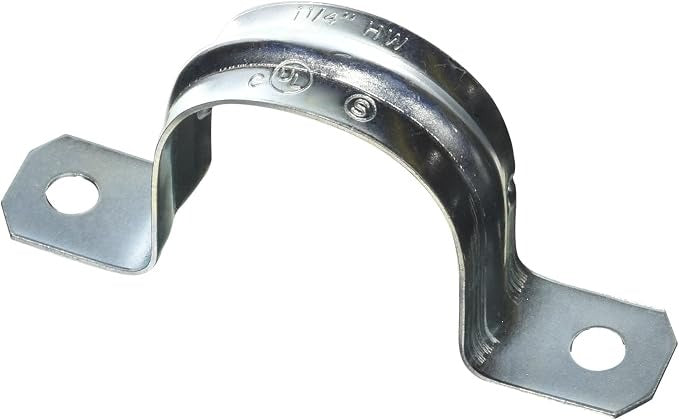 HALEX Halex 91214 1-1/4 In. Snap-On Rigid/Intermediate Grade 2-Hole Conduit Strap (Pack)