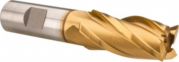HERTEL Hertel E8031911 Square End Mill 7/8 Inch 4 Flute Hss