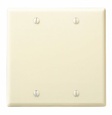 LEVITON Leviton Mfg Co 001-86025-000 2-gang Blank Wall Plate