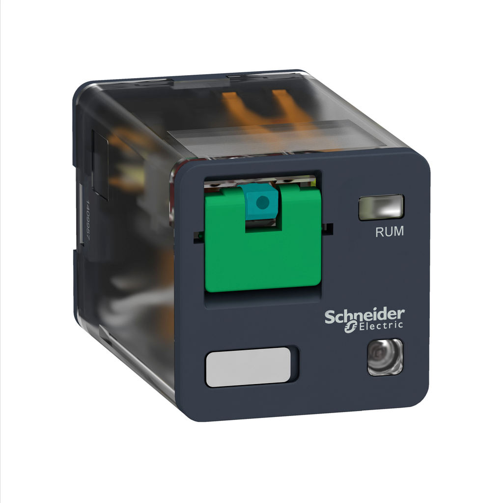 Schneider Electric RUMF32BD Square D 24 VDC 10 Amp Socket Mount Plug-In Relay