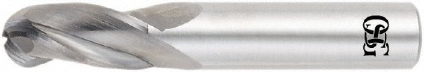 OSG Osg 403-0625-BN11 Ball End Mill 1/16 in 3 Flute Tialn