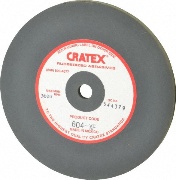 CRATEX Cratex 604 Xf Surface Grinding Wheel 6 in Silicon Carbide