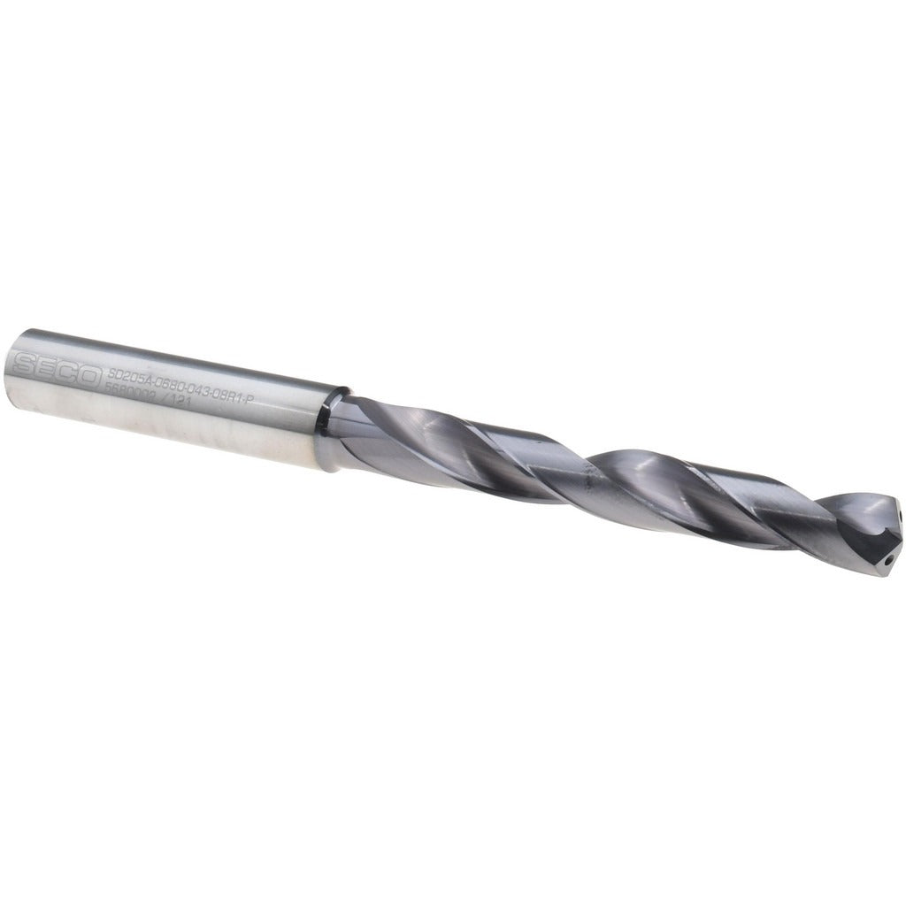 SECO TOOLS Seco 03046186 Solid Carbide Jobber Drill 6.80mm Tialn
