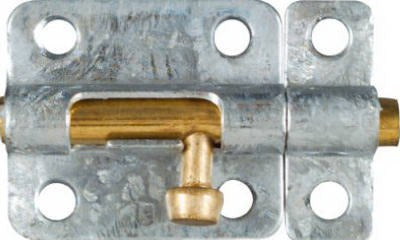 NATIONAL HARDWARE National Mfg N151-852 Galvanized Barrel Bolt 2.5in 5-pack