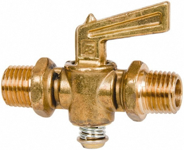 PARKER Parker V401P-4-4 Drain Cock Shutoff Valve 1/4 in Nptf