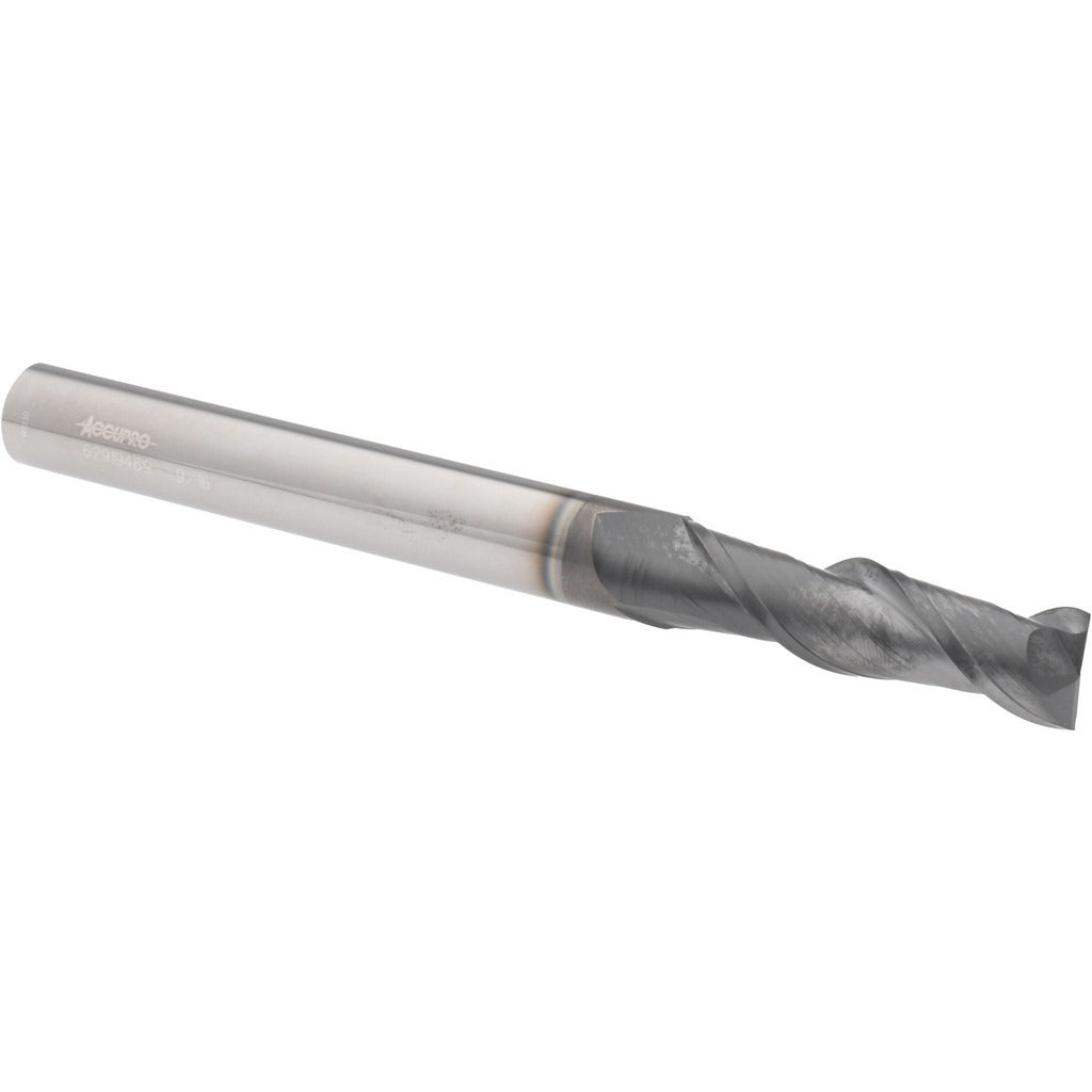 ACCUPRO Accupro 12178855 Square End Mill 9/16 Inch Solid Carbide