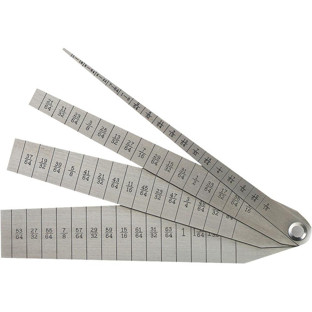 STARRETT Starrett 51286 Taper Gage 1/16 to 1-1/16 Inch 4 Leaf