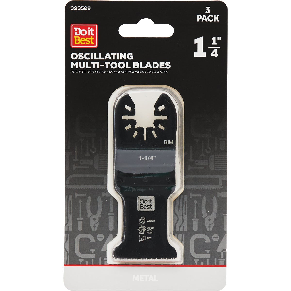 BSC PREFERRED Bsc Preferred QJDIB-PTASET-022C Oscillating Blade 3-pack