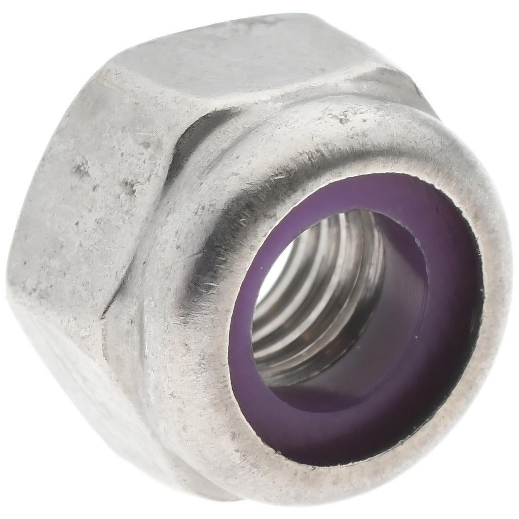 VALUE COLLECTION Value Collection 1-N-25F Hex Lock Nut 1/4-28 Stainless Steel