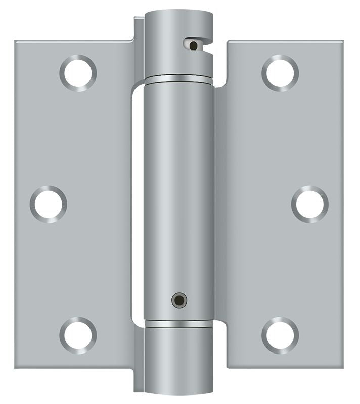 DELTANA Deltana DSH35U26D Spring Hinge 3-1/2 X 3-1/2 Satin Chrome
