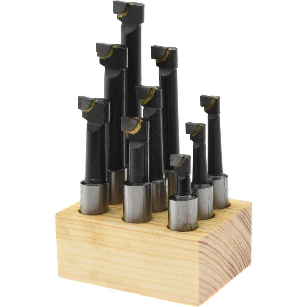 VALUE COLLECTION Value Collection 375-1202 Boring Bar Set 9 Piece C2 Carbide
