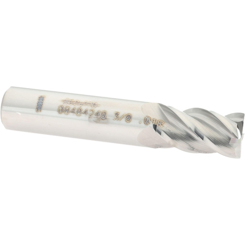 ACCUPRO Accupro 12182872 Corner Radius End Mill 3/8 in 4 Flute Carbide