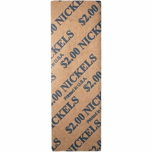 CONTROLTEK Controltek CNK560043 Flat Tubular Coin Wrappers 1000