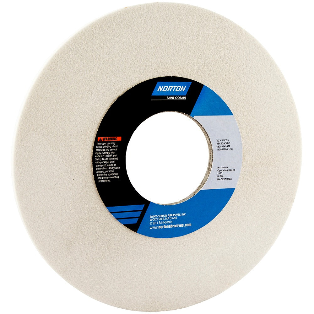 NORTON Norton 66253149572 Surface Grinding Wheel 80 Grit