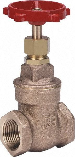 MILWAUKEE VALVE Milwaukee Valve 105-200 Bronze Gate Valve 2in Npt