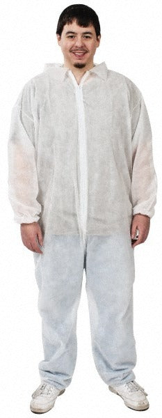 PRO-SAFE Pro-safe KM-CVL-NW-E-4XL-WHITE Disposable Coveralls 4XL