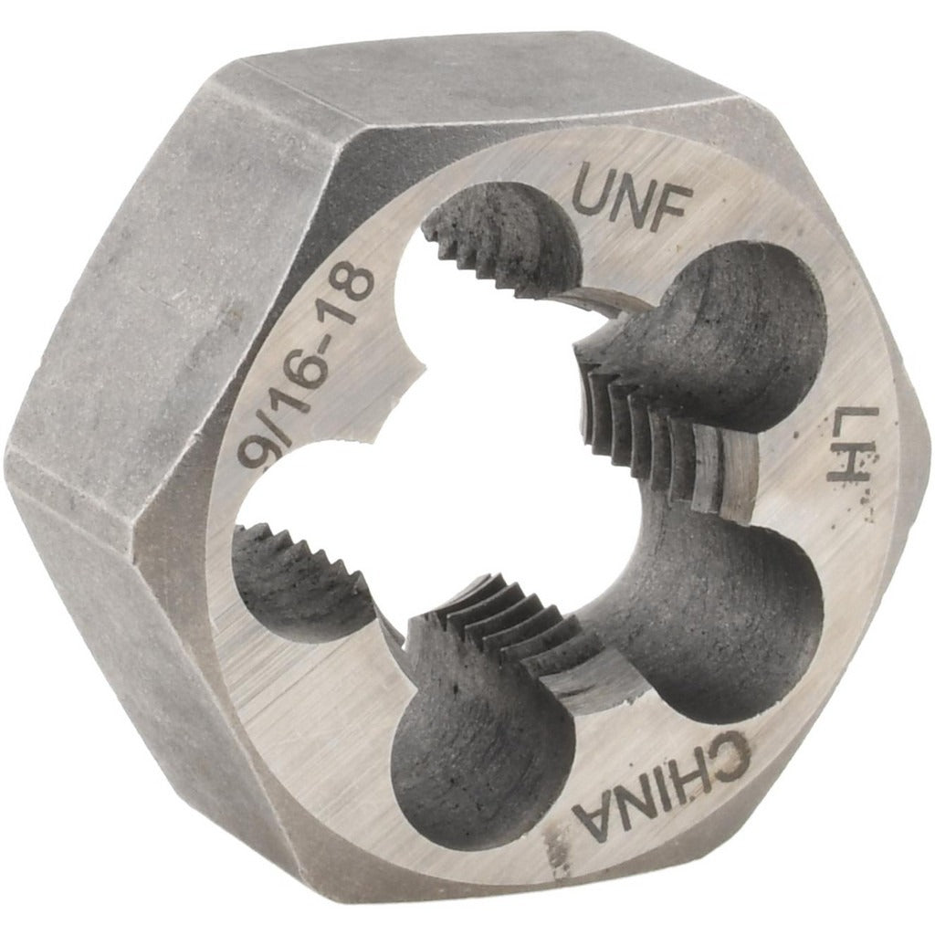 VALUE COLLECTION Value Collection 366-0362 Hex Rethreading Die 9/16-18 Lh Unf