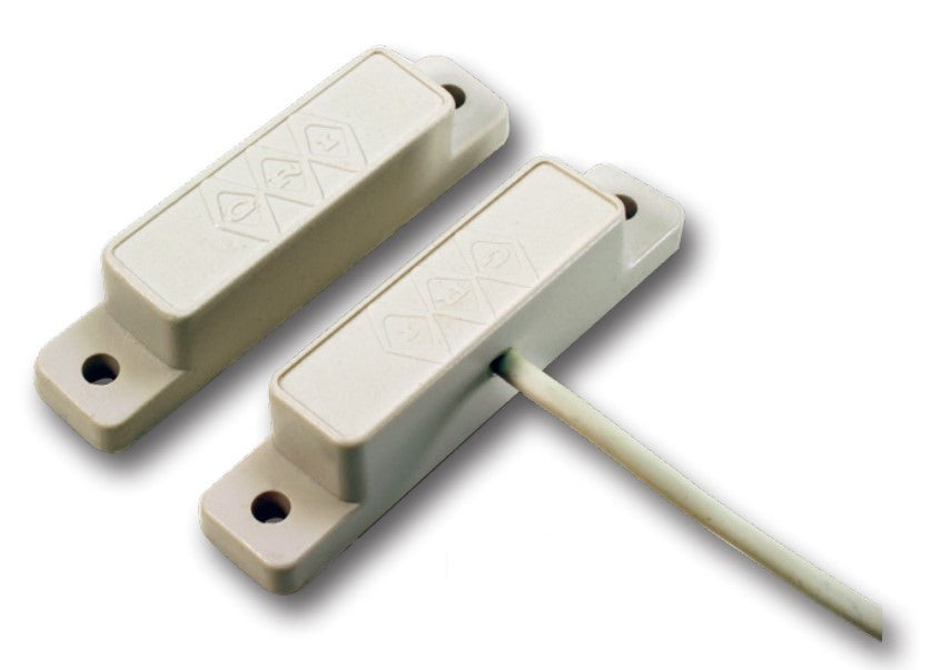 GEORGE RISK INDUSTRIES INC. George Risk Industries 29PAWG-B surface mount magnetic reed switch wide gap DPDT (pre-wired 24 in cable)