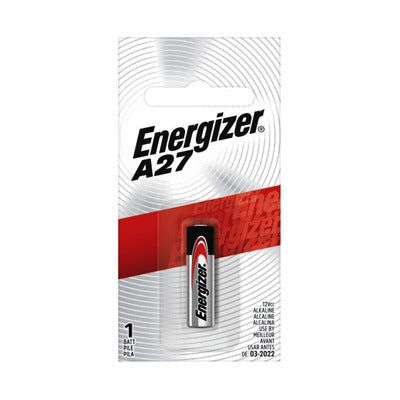 ENERGIZER Eveready Battery Co A27BPZ 12V Keyless Entry Battery