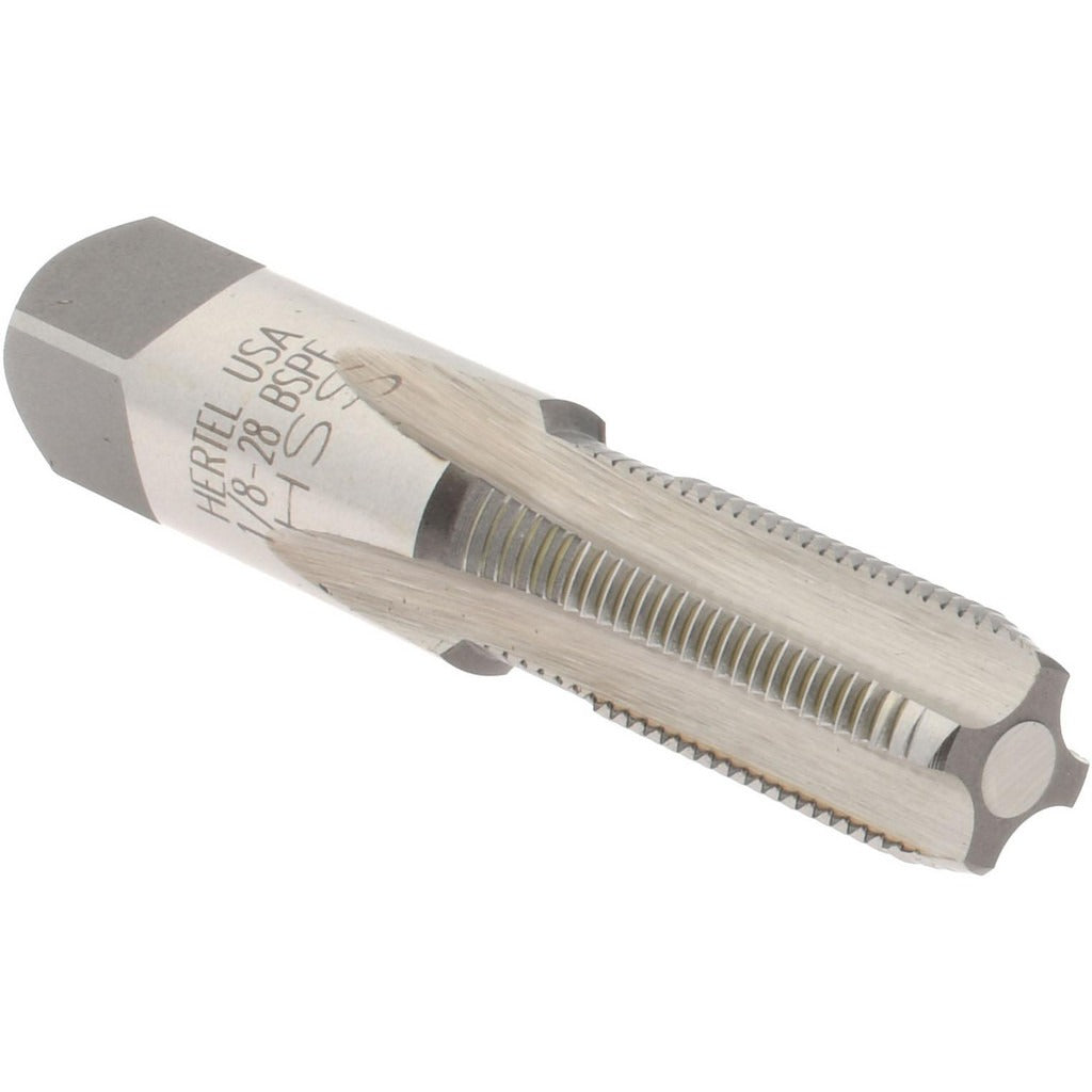HERTEL Hertel R867366-S Bsp Pipe Tap 1/8-28 4 Flute Hss