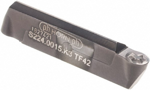 HORN Horn S2240015K3TF42 Grooving Insert Solid Carbide