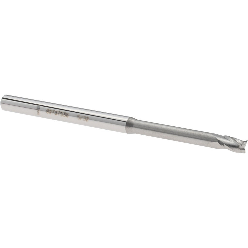 ACCUPRO Accupro 14797312 Square End Mill 5/32 in 3 Flute Carbide