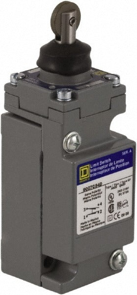 SCHNEIDER ELECTRIC Square D 9007C54D Limit Switch Spdt Nc Roller Plunger
