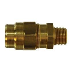 MIDLAND INDUSTRIES Midland Industries 38337 Brass Male Pipe Adapter 1/2 in