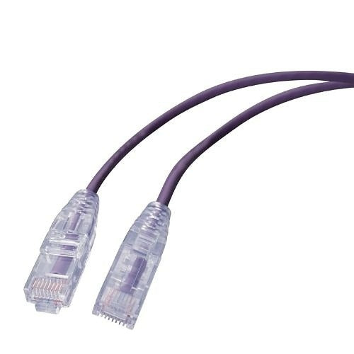 VANCO Vanco SCAT6-1PU Cat6 Slim Patch Cable 1 Foot Purple