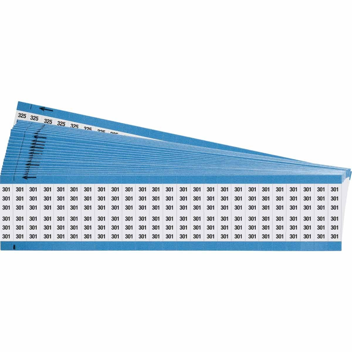 BRADY Brady CPCWM-301-325 Wire Marker Combination Pack 1.5 in (Pack of 25)