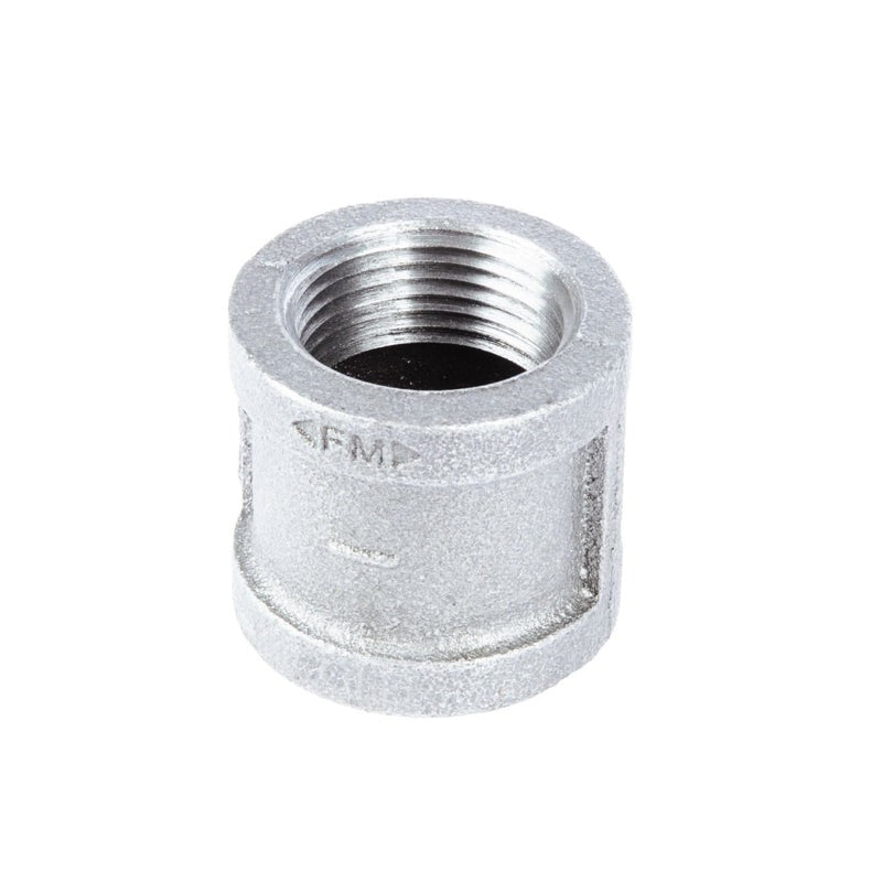 CODA RESOURCES Coda Resources 506350 Galvanized Iron Coupling 1 Inch
