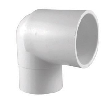 CHARLOTTE PIPE Charlotte Pipe PVC 02304 1000HA schedule 40 PVC 90-degree street elbow 1-1/4-in.