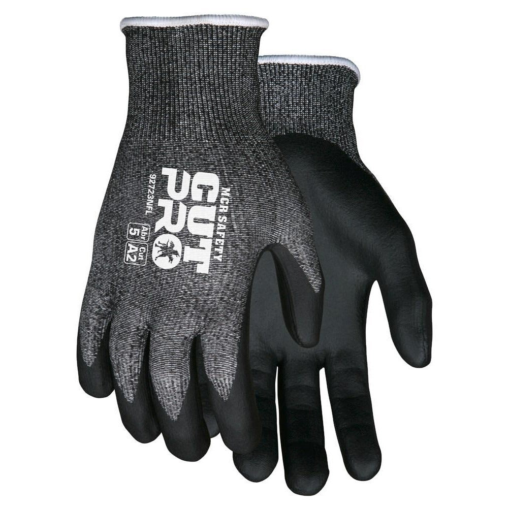 MCR SAFETY Mcr Safety 92723NFM Cut Puncture Gloves Size M A2