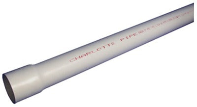 CHARLOTTE PIPE Charlotte Pipe PVC04020B0800 Sch 40 Pvc Pipe 2in X 20ft